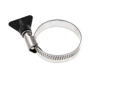 35 - 50 mm Hose Clamp with a Stainless Steel 304 12 mm band With Butterfly Handle - Norma [2 Pieces]