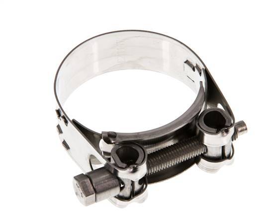 47 - 51 mm Hose Clamp with a Stainless Steel 304 20 mm band - Norma