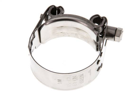 47 - 51 mm Hose Clamp with a Stainless Steel 304 20 mm band - Norma