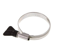 40 - 60 mm Hose Clamp with a Stainless Steel 304 12 mm band With Butterfly Handle - Norma [2 Pieces]