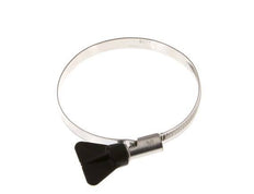 60 - 80 mm Hose Clamp with a Stainless Steel 304 9 mm band With Butterfly Handle - Norma [2 Pieces]