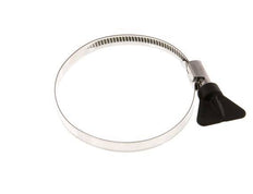 60 - 80 mm Hose Clamp with a Stainless Steel 304 9 mm band With Butterfly Handle - Norma [2 Pieces]
