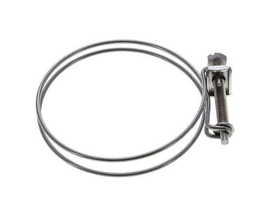 80 - 85 mm Hose Clamp Stainless Steel 304 [2 Pieces]