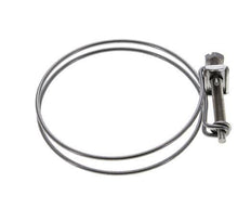 80 - 85 mm Hose Clamp Stainless Steel 304 [2 Pieces]