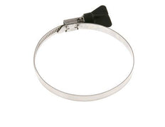 70 - 90 mm Hose Clamp with a Stainless Steel 304 9 mm band With Butterfly Handle - Norma [2 Pieces]