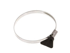 70 - 90 mm Hose Clamp with a Stainless Steel 304 9 mm band With Butterfly Handle - Norma [2 Pieces]