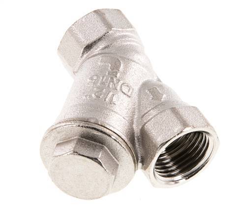 G1/2'' Y-Strainer 0.5mm 35-Mesh Nickel-Plated Brass NBR 20bar/290psi