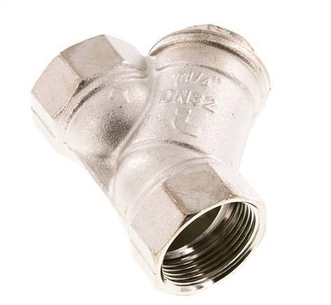 G1 1/4'' Y-Strainer 0.5mm 35-Mesh Nickel-Plated Brass NBR 20bar/290psi