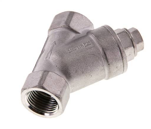 G1/2'' Y-Strainer 1mm 18-Mesh Stainless Steel PTFE 40bar/580psi
