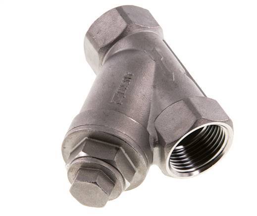 G1'' Y-Strainer 1mm 18-Mesh Stainless Steel PTFE 40bar/580psi