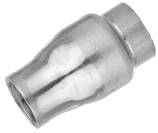 G1/2'' Stainless Steel 316 Check Valve FKM 0.03-16bar (0.44-232psi) - Heavy duty [12 Pieces]