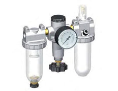 FRL 3-Part G1/4'' 600 l/min 0.5-10.0bar/7-145psi Semi-Auto Protective Cage Polycarbonate Standard 1
