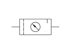 FRL 2-Part G1/2'' 5800 l/min 0.5-16.0bar/7-232psi Auto Polycarbonate Multifix 2