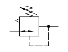 Pressure Regulator G1'' 9500 l/min 0.5-10.0bar/7-145psi Zinc Die-Cast Standard 5