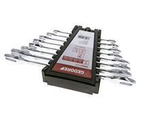 6 - 22mm Gedore Red 8-piece Double Open End Wrench Set