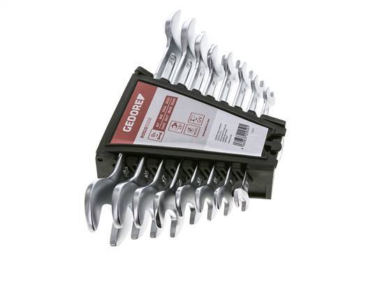 6 - 22mm Gedore Red 8-piece Double Open End Wrench Set