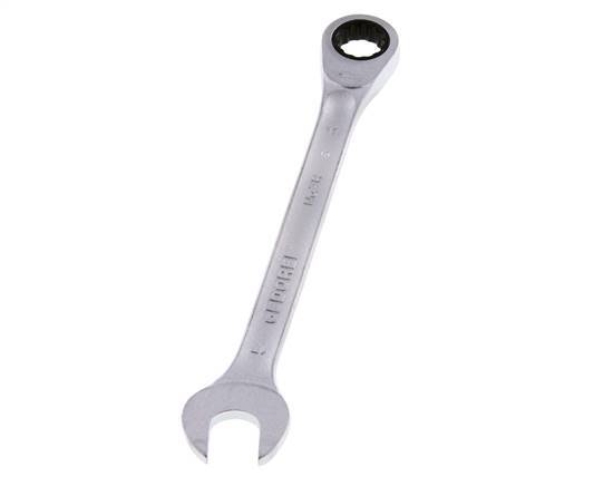 17mm Gedore Open End Wrench With Ratchet End