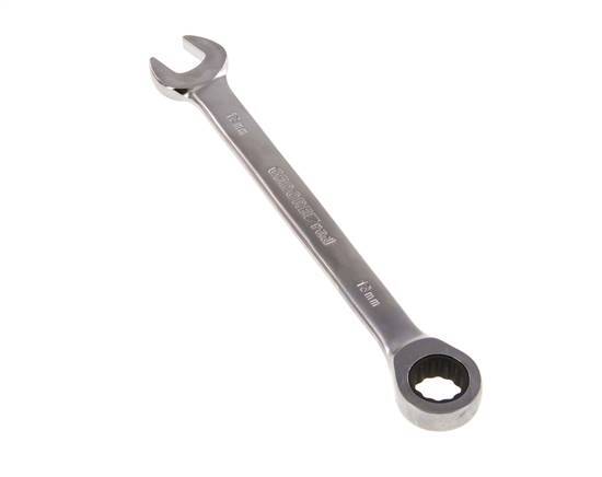 13mm Gedore Red Open End Wrench With Ratchet End