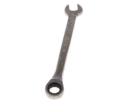 17mm Gedore Red Open End Wrench With Ratchet End