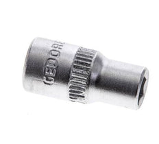 1/4" Gedore Socket Insert for 6 mm External Hexagon Bolts