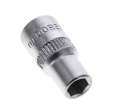 1/4" Gedore Socket Insert for 6 mm External Hexagon Bolts