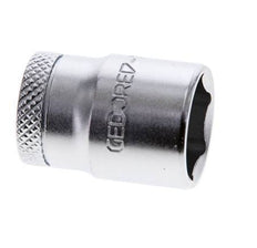 1/4" Gedore Socket Insert for 13 mm External Hexagon Bolts