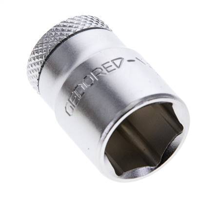 1/4" Gedore Socket Insert for 13 mm External Hexagon Bolts