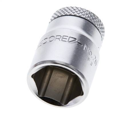 1/4" Gedore Socket Insert for 13 mm External Hexagon Bolts