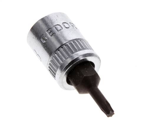1/4" Gedore Socket Insert for TX8 Internal Torx Screws