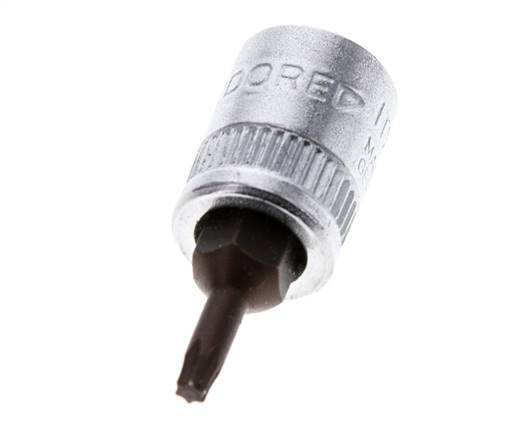 1/4" Gedore Socket Insert for TX9 Internal Torx Screws