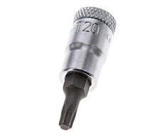 1/4" Gedore Socket Insert for TX20 Internal Torx Screws