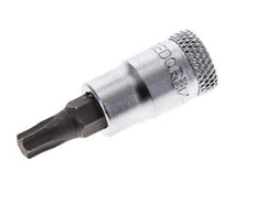 1/4" Gedore Socket Insert for TX27 Internal Torx Screws