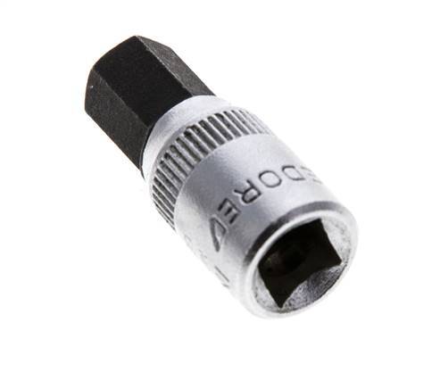 1/4" Gedore 28mm Long Pin Socket Insert for 8 mm Hexagonal Socket Screws