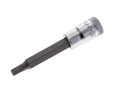 1/4" Gedore 60mm Long Pin Socket Insert for 4 mm Hexagonal Socket Screws