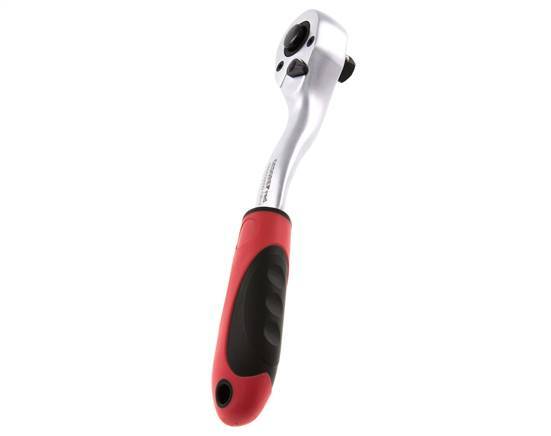 1/2" Gedore Red Angled Ratchet With Direction Switch Lever