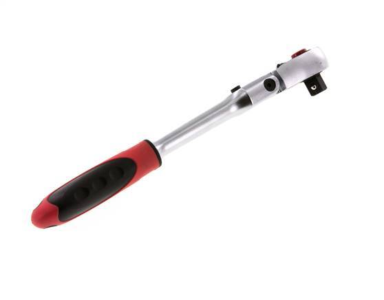 1/2" Gedore Red 180 Degrees Pivoting Head And Switch Lever