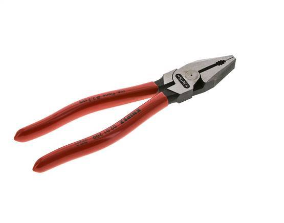 Knipex Power Combination Pliers 200 mm Plastic-coated Handles