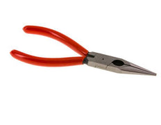 Knipex Straight Needle Nose Pliers 160 mm Plastic-coated Handles
