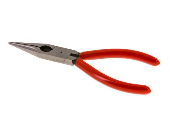 Knipex Straight Needle Nose Pliers 160 mm Plastic-coated Handles