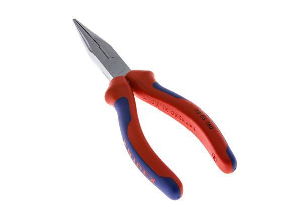 Knipex Straight Needle Nose Pliers 160 mm 2-component Handles