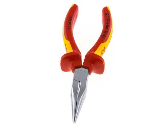 Knipex Straight Needle Nose Pliers 160 mm VDE Tested Up To 1000V