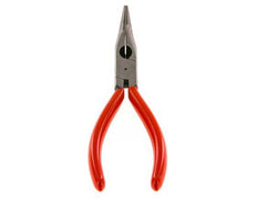 Knipex Angled Needle Nose Pliers 160 mm Plastic-coated Handles