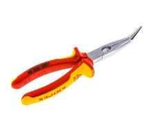 Knipex Angled Needle Nose Pliers 200 mm VDE Tested Up To 1000V