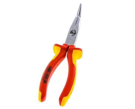Knipex Angled Needle Nose Pliers 200 mm VDE Tested Up To 1000V