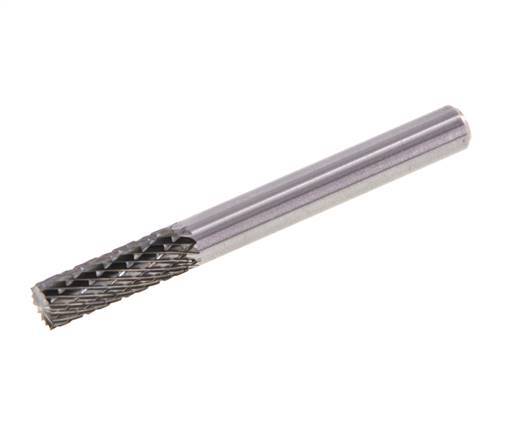 ZYA-S Cylinder With End Cut Shaped 6 mm Carbide Burr