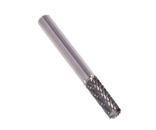 ZYA-S Cylinder With End Cut Shaped 6 mm Carbide Burr