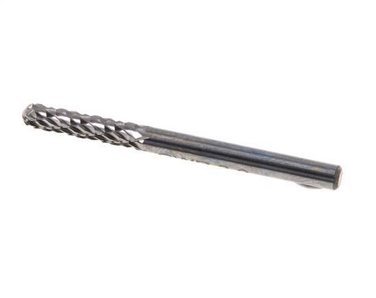 WRC Ball Nose Cylinder Shaped 3 mm Carbide Burr