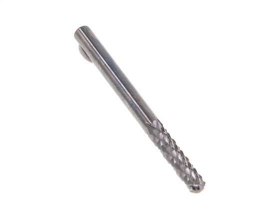 WRC Ball Nose Cylinder Shaped 3 mm Carbide Burr