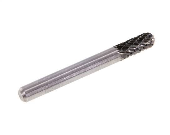 WRC Ball Nose Cylinder Shaped 6 mm Carbide Burr