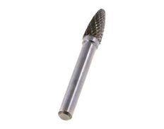 RBF Round Nose Tree Shaped 8 mm Carbide Burr
